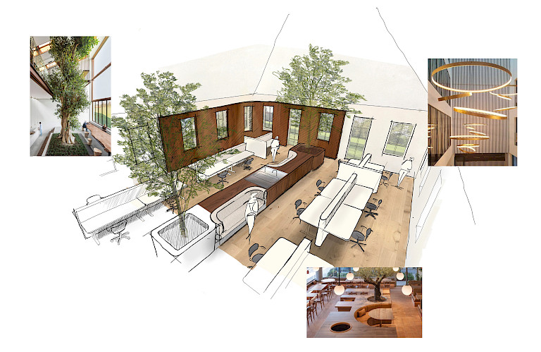 Umgestaltung eines historischen Gutshofs