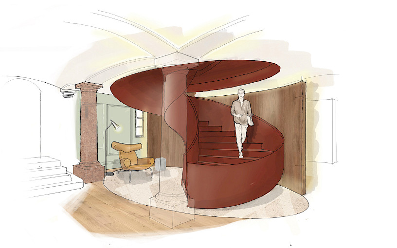 Umgestaltung eines historischen Gutshofs