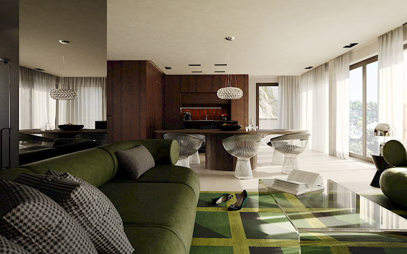 House-in-House, Rainberg
